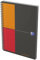 'OxfordINTERNATIONAL NOTEBOOK | A4 + | | 80 fogli a quadretti | Utilizzo di cartone resistente coperchio Notebook Connect B5, kariert grau
