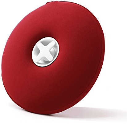 Authentics Pill Wärmflasche 1,9L. 24,5Cm Inkl. Neoprenhülle Rot PVC/Nylon/Pa/Innenflasche Weiss