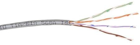 Belkin Network Cable 1000 'Cat 5e Network Cable – Grey 304.8 m – (M, grey)