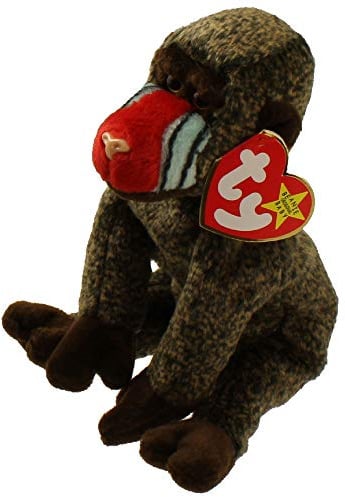 TY Beanie Baby - Cheeks the Baboon