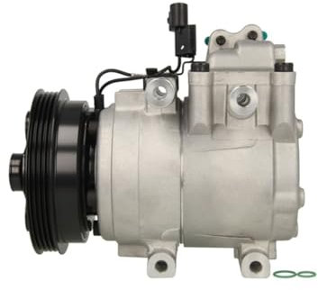 NISSENS 89085 A/C Kompressor für Klimaanlage Klimakompressor mit ID: HS15 Kältemittel: R134a PAG 100 mit 124mm Riemenscheibe Rillen: 4