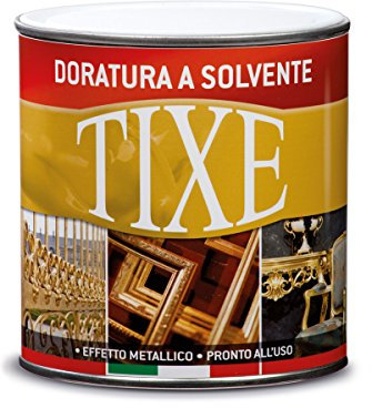TIXE Vernice per Interni Solvente – Finitura Resistente e Lucida per Pareti e Superfici, Rame Natale 500 ml