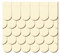 Sperrholz Schindeln - halbrund - Biberschwanz - Größen- und Mengenauswahl, Schindelgröße:80mm x 40mm, Pack mit:250 Stück