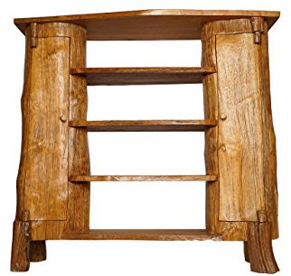 Windalf Großes Rustikales Sideboard Dana 140 cm Holzregal Kleiderschrank Kommode Unikat Handarbeit aus Holz