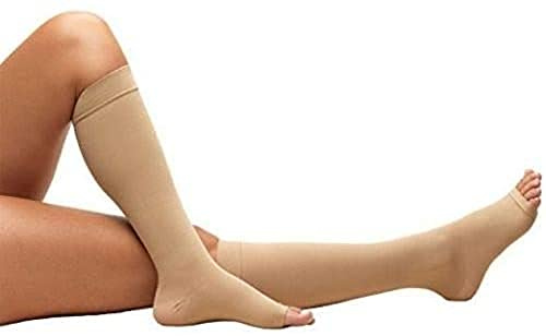 Pedimend Kompressionsstrümpfe, für Damen und Herren, kniehoch, Kompressionsstrümpfe, lindert Waden, Bein und Fußschmerzen, reduziert Schwellungen bei Ödemen, für Krankenschwestern und Läufer