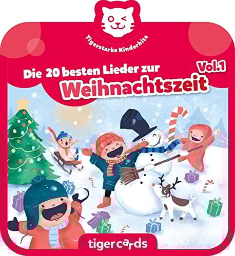 tigermedia tigercard Die 20 schönsten Weihnachtslieder Familie Singen henk Adventskalender Kinder tigerbox Hörbox Hörbuch Hörspiele