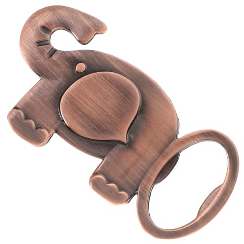 Cabilock Elefant Flaschenöffner Elefant Bier Flaschenöffner Babyparty Bevorzugt Geburtstag Braut Souvenirs Silber