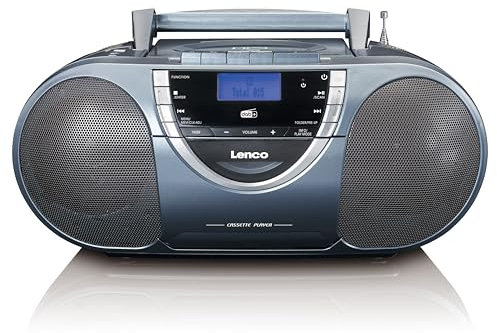 Lenco SCD-6800GY Radio Portable Analogique et numérique Gris, Argent