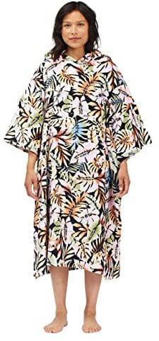 Billabong Billa - Hooded Poncho Towel for Women - Poncho-Handtuch mit Kapuze - Frauen - One Size - Schwarz