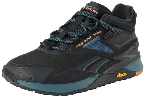 Reebok Unisex Nano X3 Adventure Winter-Sneaker, Core Black Hoops Blue F23 Court Brown F23 R, 41 EU