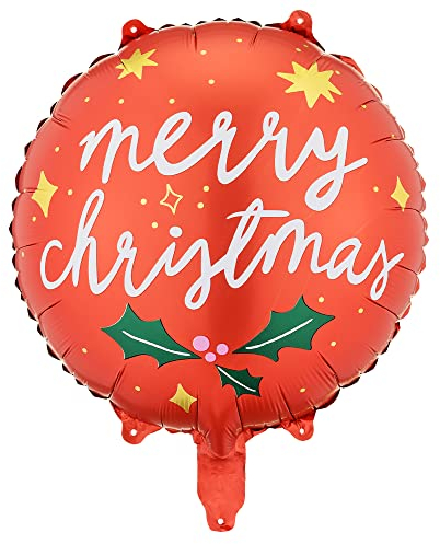 Folienballon Merry Christmas 35cm Weihnachtsdekorationen
