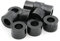 Design61 10x Distanzstücke Distanzhülsen Unterlegscheiben L 8 mm x Ø 15/8,2 mm M8 Rund HD-Polyethylen
