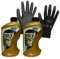 ILODA Schutzhandschuhe + 2x MPM 1Liter 5W-30 Premium Synthetic C4 Renault Motoröl, ACEA C4, MB 226.51, Renault RN 0720