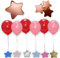 GODFATHER Star Shaped Balloon Weight Plastic Balloons Weights Reusable Helium Balloon Weights for Birthday, Baby Shower And Anniversary Celebration Decoration (Rose Gold, Pack of 10)