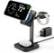 ESR 3 in 1 Ladestation für MagSafe Apple Watch und iPhone, Magnetisches Kabelloses Ladegerät Schnellladen kompatibel mit iPhone 16/15/14, Apple Watch 8/7/6/5/4/3/2/SE und AirPods 4/3/2/Pro, Schwarz