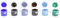 Thermochromer Farbstoff für Stoff Thermochromes Pigmentpulver 23×4×2 Thermochromes Pulverpigment 31 Thermochromes Temperatur-Farbwechselpulver