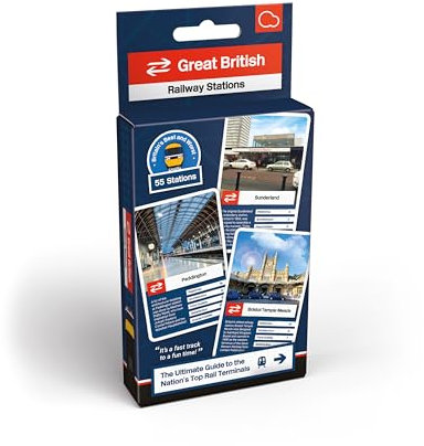 Great British Railway Stations - Schedule Some Fun In Your Timetable - 56 Of Britain’s Best & Worst Stations - Steal Them All To Win The Game - There’s No Better Way To Derail Boredom!