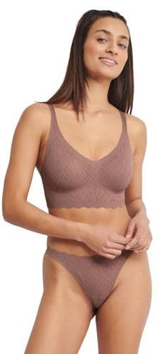 sloggi Donna Zero Feel Bliss String, Cacao