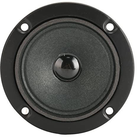 ASHATA 3 Inch Full Frequency Audio Speaker, High Sensitivity Loudspeaker, HiFi 4 Ohm Compact Tweeter Woofer Full Range Loudspeaker for Multimedia Sound Box DIY