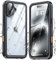 ANTSHARE for iPhone 16 Plus Case, IP68 Waterproof Shockproof Case with Built-in Screen/Camera Protector, 360 Full Body Sealed Protective Front and Back Cover for iPhone 16 Plus - Black