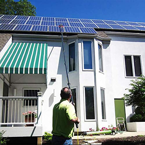 Nettoyage des panneaux photovoltaïques et solaires, kit de lavage de 3,6 à 11 m, rallonge d'équipement de nettoyage pour fenêtres de camions, nettoyage de panneaux photovoltaïques de murs en verre/3,