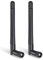 VIEVRE WLAN Antenne,2 Stück SMA Antenne Dualband 2,4 GHz 5 GHz 5,8 GHz 3dBi MIMO-Antenne für WLAN-Router,WiFi Antenne,WLAN Antenne PC,SB-Adapter,Sicherheits-IP-Kamera,Videoüberwachung Monitor