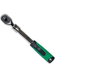 Umschaltknarre 3/8 Zoll – Feinverzahnte Ratsche mit 72 Zähnen | Teleskop Ratsche | Profi Drehknarre aus Chrom-Vanadium Stahl