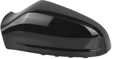 Außenspiegel Für Opel Astra H 2004 2005 2006 2007 2008 2009 LH RH Rückspiegelabdeckung Rückspiegelkappe(Left Glossy Black)