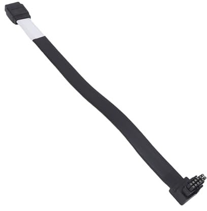 Luocute PCI E 5.0 Rechtswinkel -Adapter 90 Grad Frauen- Bis Männlicher Verlängerungskabel, Leistungsmodulares GPU -Leistungsverlängerungskabel für RTX 4090 4080 3090 Ti 16AWG 12 V HPWR
