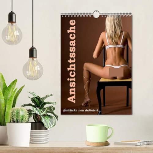 Ansichtssache - Einblicke neu definiert... (Wandkalender 2026 DIN A4 hoch), CALVENDO Monatskalender: Hommage an die weiblichen Kurven der Frau (CALVENDO Erotik)
