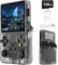 R36S Retro Handheld Game Console with 3.5 IPS Display, 64/128GB and 21,000+ Classic Games, Open Source Linux System, Screen Portable Pocket Video Player (Black-128G)