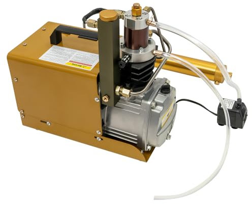 C-Juzarl 30MPA Luft Kompressor, Elektrischer Hochdruck-Luftkompressor, PCP-Kompressoren für Brandbekämpfung und Tauchen, Druck- und Leckageprüfung 220 V