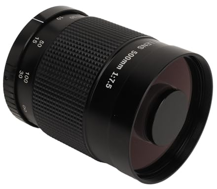 RASTKY 500 Mm F7,5 Super-Teleobjektiv für Spiegelreflexkameras – Ideal für Tierfotografie und Fernaufnahmen – Leicht und Kompakt mit Mehrschichtiger Beschichtung, Verbesserte Qualität