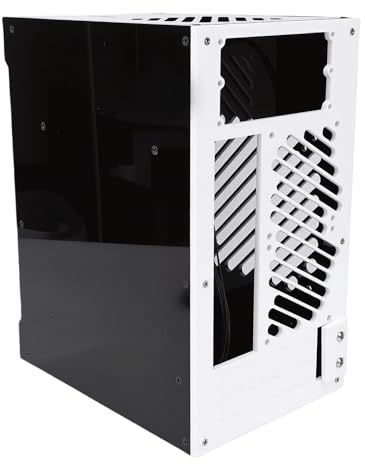 Generic Caja de Computadora de Escritorio con Refrigeración Hueca Pequeña, Acrílico para Placa Base ITX, SFX-L, Fuentes de Alimentación SFX, Entretenimiento en el Hogar, Trabajo, Configuraciones de