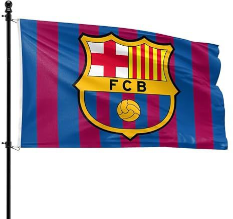 VlagDirect Bandiera FC Barcellona, 90 x 150 cm.