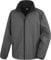 Result Men's Core Printable Soft Shell Jacket, Grey (Cha/Blk), XXX-Large(Size:3XL)