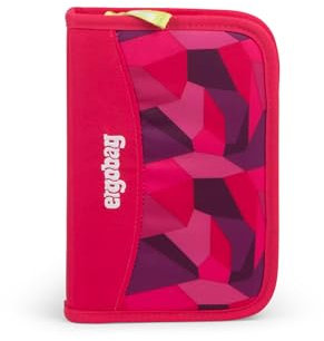ergobag Federmäppchen Set 22-teilig, Lyra Buntstifte, Stundenplan-Fach, Kleingeld Fach, Lineal Prima Bärllerina - Pink