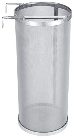 Stainless Steel Mesh Filter, 300 Micron Fine Sieve for Home Brewing and Wort Filtration, Durable Kegging Strainer for Beer Makers, Homebrewers and Craft Enthusiasts