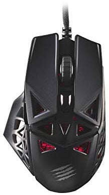 Mad Catz M1 Ratón Gaming Negro, MM04DCINBL00