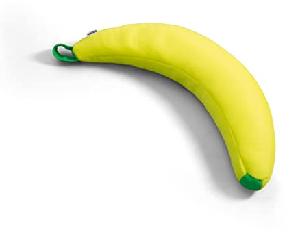 Big Joe Fruit Noodle No Inflation Needed Pool Float, Banana Double Sided Mesh, Quick Draining Fabric, 3 feet