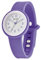 HIP HOP, Orologio Donna, con Cinturino in Morbido Silicone, Quadrante Bianco Numerato e Pratica Chiusura, Cassa 32 mm, Movimento Miyota 2035 e Pratica Chiusura