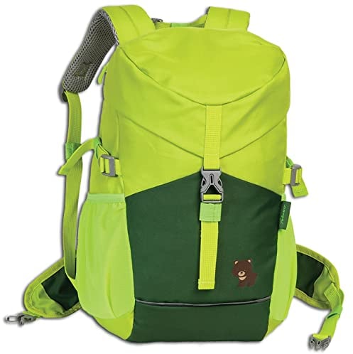 Fabrizio Outdoor-Kinderrucksack Bär, lime, Einheitsgröße