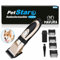 PetStar Premium Profi Tierhaarschneider Akku Hund Katze, Tierhaarschneidemaschine Rasierer Schermaschine Hunde Pfoten