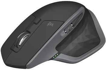 Logitech MX Master 2S - Ratón inalámbrico Bluetooth Edition, uso en cualquier superficie, desplazamiento hiperrápido, ergonómico, recargable, controla hasta 3 ordenadores Apple Mac y Windows, grafito