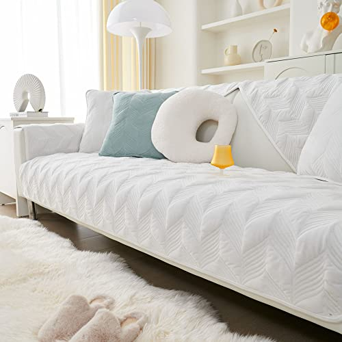 WYJHNLBEDC Sofa/Couch überzug, Sofabezug L Form/U Form/Ecksofa 3/2/1 Sitzer, Sofa überwurfdecke, Super Samt Sofaschoner Decken, Sofaschutz Decke Hund Kratzschutz Katze, 90x210cm