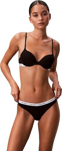 Calvin Klein Damen String mit Logobund