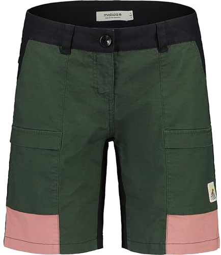 Maloja Damen LamonazM. Shorts, deep Black Multi, M