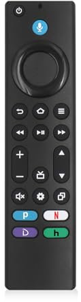 Replacement Voice Remote Control Applicable for Insignia Smart TVs/Toshiba/Pioneer/AMZ Smart TVs,Compatible with AMZ TV Stick 4 Series Smart TV Device Series