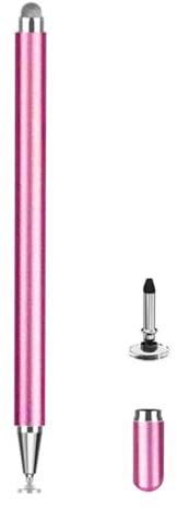 Stylet pour Samsung Galaxy Tab A9+ / A8 / A7 / A7 Lite, haute sensibilité et précision pour Apple iPad/iPad Pro/Fire HD/Microsoft/Surface/tous les appareils tactiles (or rose)