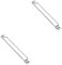 Gatuida 2 Uds RV Refrigerador Soporte Refrigeradores Nevera Camper Accesorios RV Accesorios para Remolques De Viaje Accesorios De Refrigerador RV Accesorios para Interior De Acero